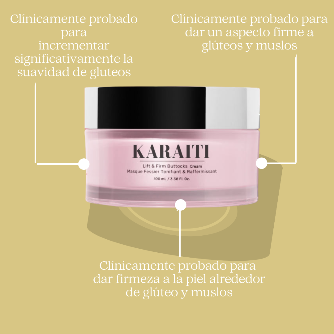 BOOTY CREAM KARAITI  GLÚTEOS Y MUSLOS FIRMES