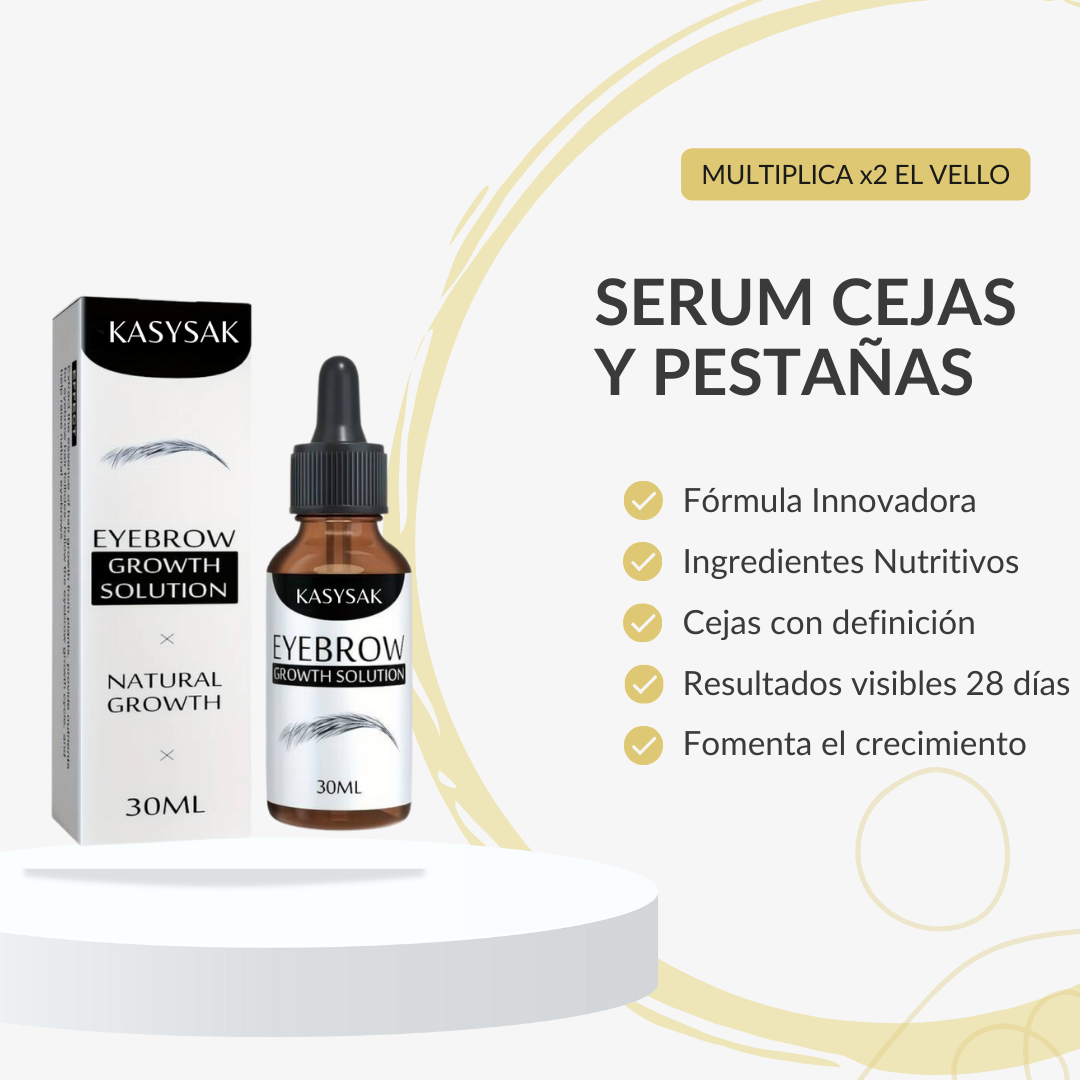 SERUM CRECIMIENTO CEJAS Y PESTAÑAS EYEBROW GROWTH KARAITI