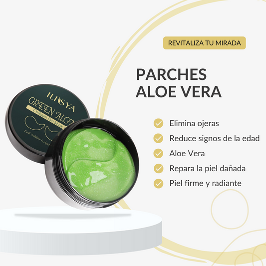 Parches de ojos de Aloe Vera . Revitaliza tu mirada | KARAITI™