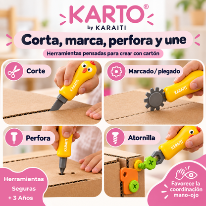 KARTO by KARAITI — Construye tus propias aventuras de cartón