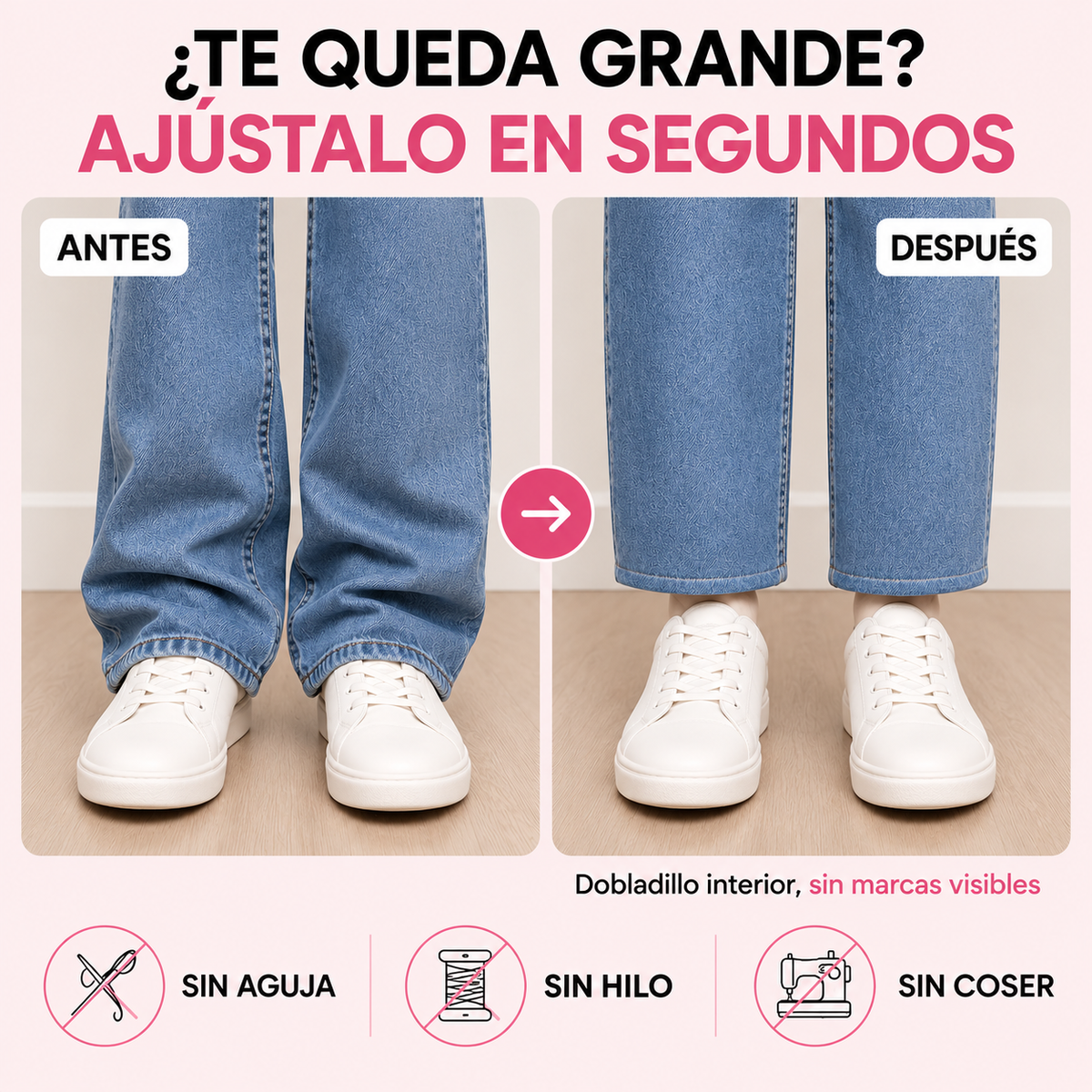 TELAFIX™ — Ajusta tu ropa en segundos