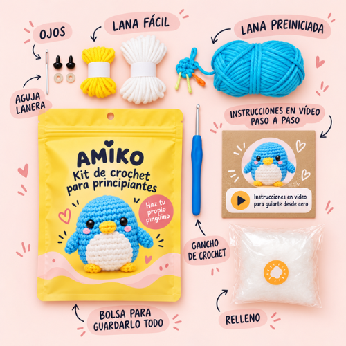 AMIKO by KARAITI Mi Primer Amigurumi
