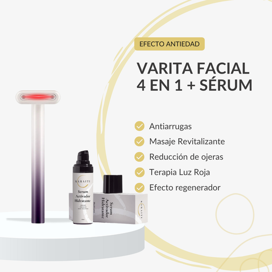 VARITA FACIAL 4 EN 1 + SÉRUM | KARAITI