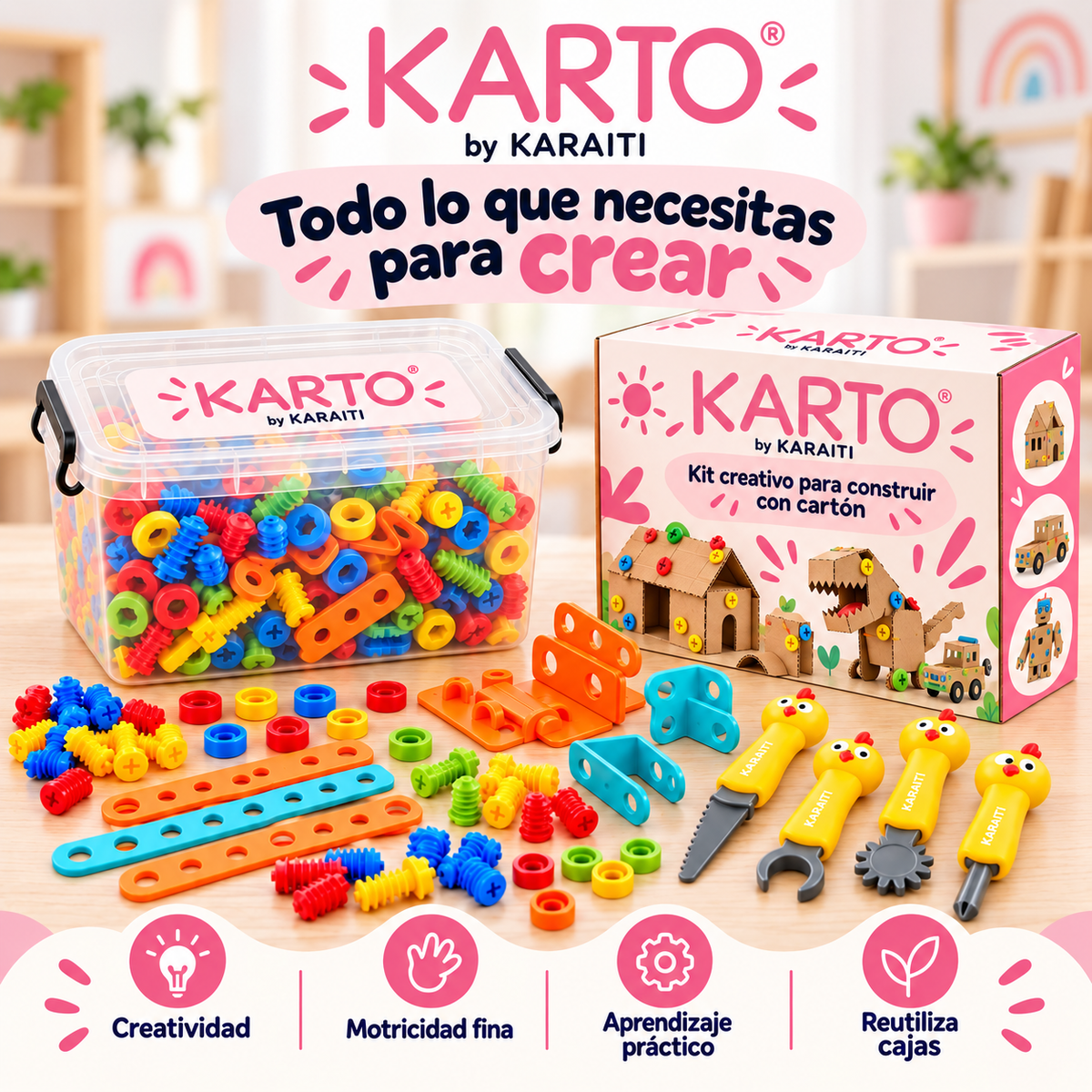 KARTO by KARAITI — Construye tus propias aventuras de cartón