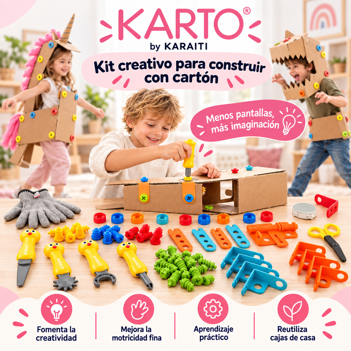KARTO by KARAITI — Construye tus propias aventuras de cartón