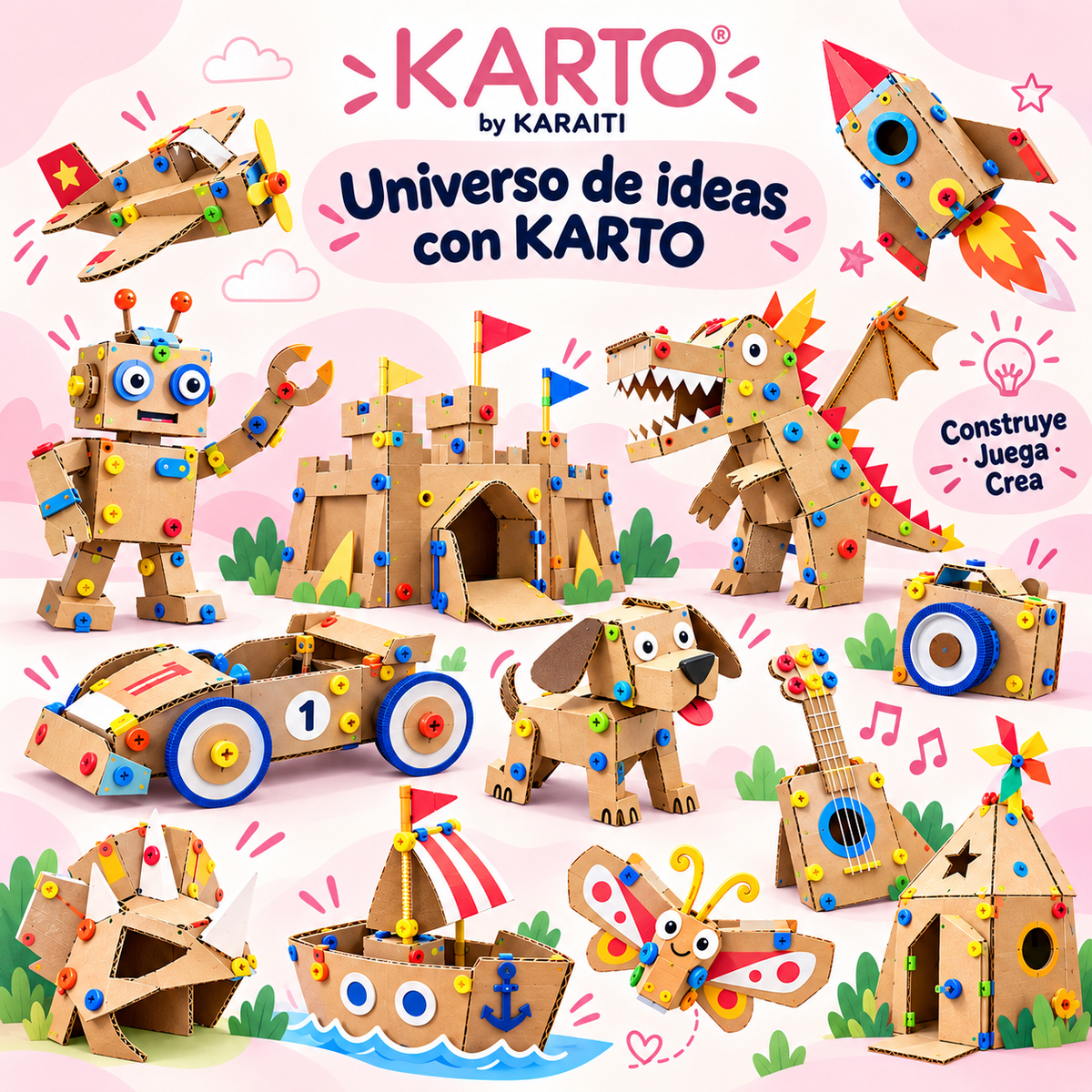 KARTO by KARAITI — Construye tus propias aventuras de cartón