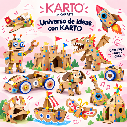KARTO by KARAITI — Construye tus propias aventuras de cartón