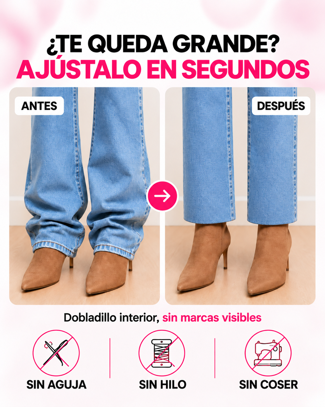 KEDA™ — Ajusta tu ropa en segundos