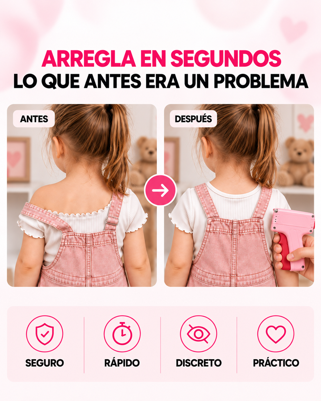 KEDA™ — Ajusta tu ropa en segundos