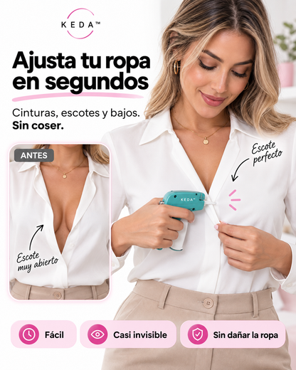 KEDA™ — Ajusta tu ropa en segundos